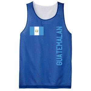 Guatemalan Flag And Guatemala Roots Cool Gift Mesh Reversible Basketball Jersey Tank