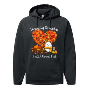 Great Fall Autumn Leaves Thanksgiving Gift Performance Fleece Hoodie