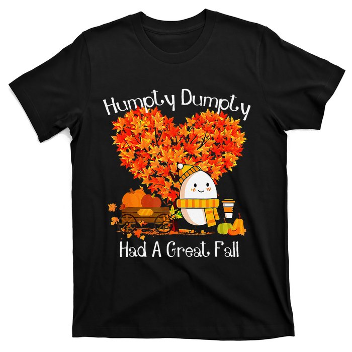 Great Fall Autumn Leaves Thanksgiving Gift T-Shirt