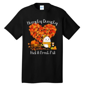 Great Fall Autumn Leaves Thanksgiving Gift Tall T-Shirt