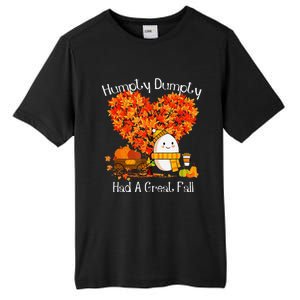 Great Fall Autumn Leaves Thanksgiving Gift Tall Fusion ChromaSoft Performance T-Shirt