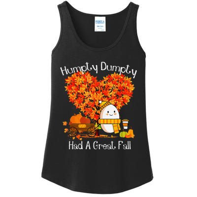 Great Fall Autumn Leaves Thanksgiving Gift Ladies Essential Tank