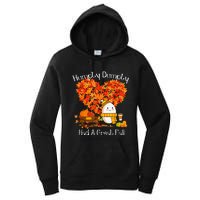 Great Fall Autumn Leaves Thanksgiving Gift Women's Pullover Hoodie