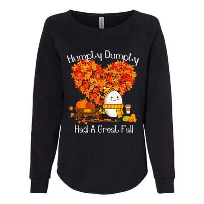 Great Fall Autumn Leaves Thanksgiving Gift Womens California Wash Sweatshirt