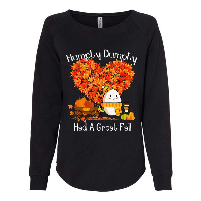 Great Fall Autumn Leaves Thanksgiving Gift Womens California Wash Sweatshirt