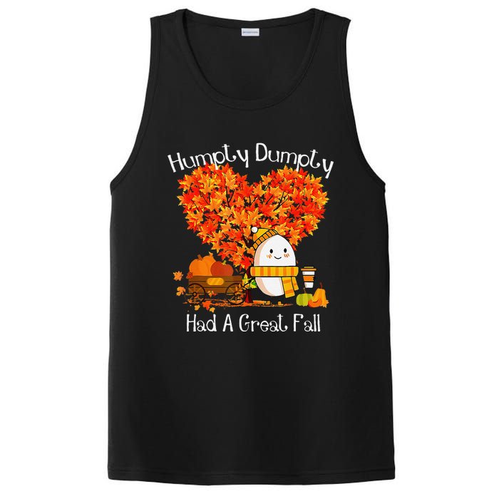 Great Fall Autumn Leaves Thanksgiving Gift PosiCharge Competitor Tank