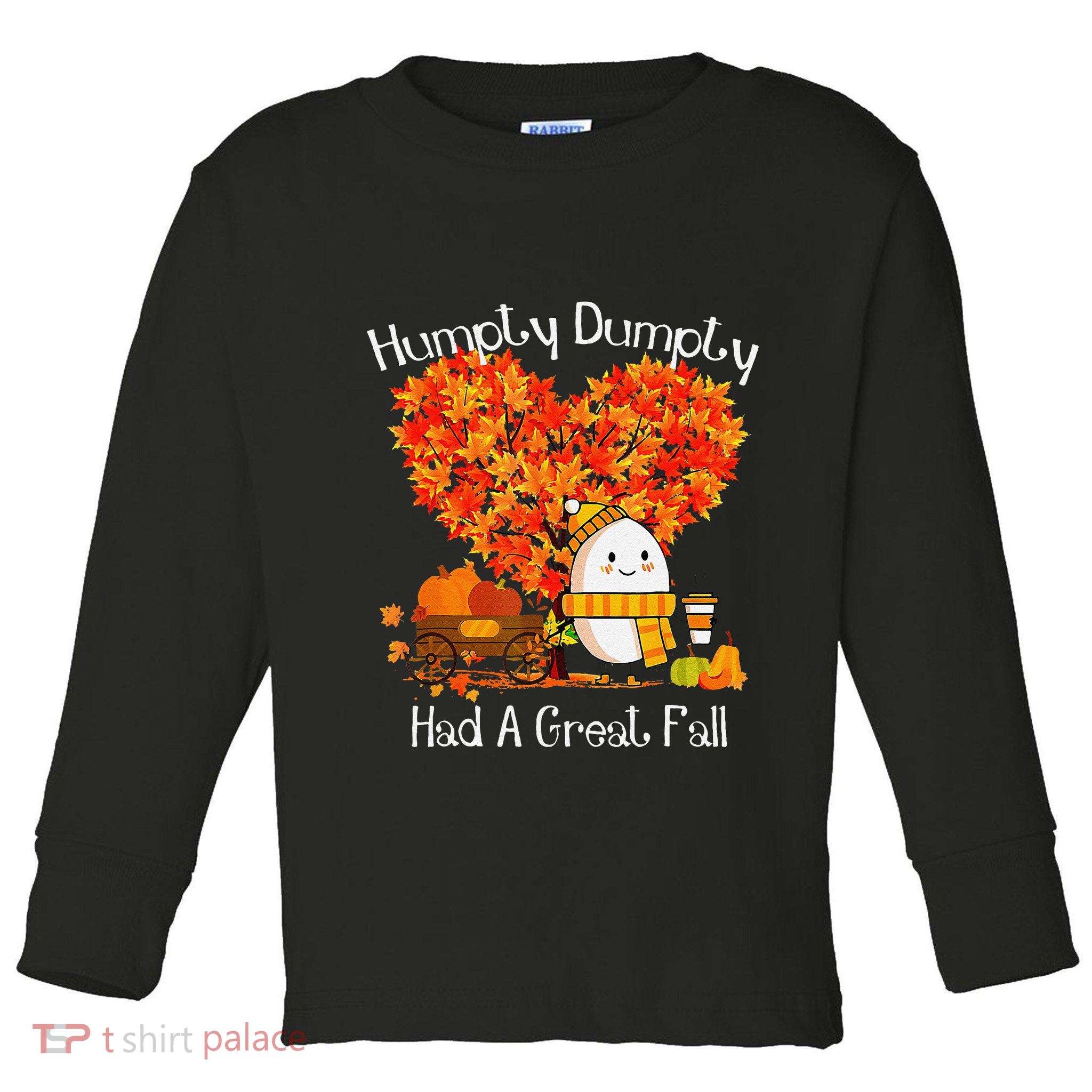 Great Fall Autumn Leaves Thanksgiving Gift Toddler Long Sleeve Shirt