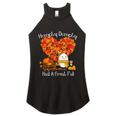 Great Fall Autumn Leaves Thanksgiving Gift Women's Perfect Tri Rocker Tank