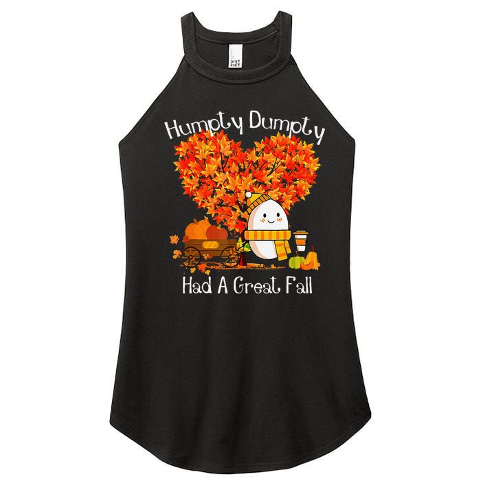 Great Fall Autumn Leaves Thanksgiving Gift Women's Perfect Tri Rocker Tank