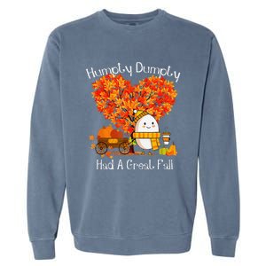 Great Fall Autumn Leaves Thanksgiving Gift Garment-Dyed Sweatshirt