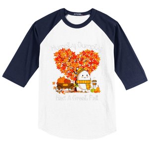 Great Fall Autumn Leaves Thanksgiving Gift Baseball Sleeve Shirt