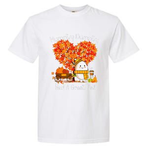 Great Fall Autumn Leaves Thanksgiving Gift Garment-Dyed Heavyweight T-Shirt