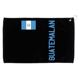 Guatemalan Flag And Guatemala Roots Gift Grommeted Golf Towel