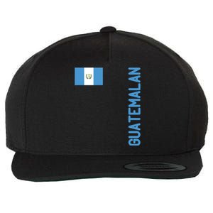 Guatemalan Flag And Guatemala Roots Gift Wool Snapback Cap