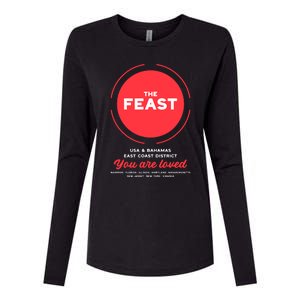 Grand Feast And Fellowship 2024 Womens Cotton Relaxed Long Sleeve T-Shirt