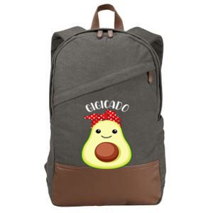 Gigicado Funny Avocado Mom Mother's Day Mommy Christmas Cotton Canvas Backpack