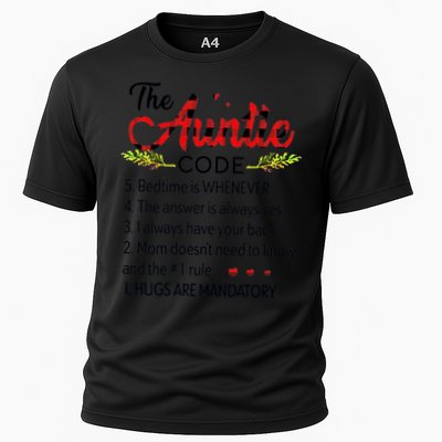 Gift For Aunt Funny Aunmeaningful Gift Auntie Tee The Auntie Code Gift Performance Shirt