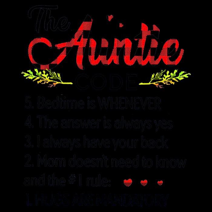 Gift For Aunt Funny Aunmeaningful Gift Auntie Tee The Auntie Code Gift Cooling Performance Crew T-Shirt