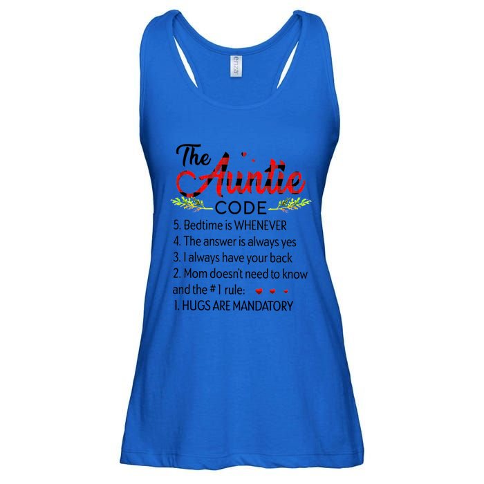 Gift For Aunt Funny Aunmeaningful Gift Auntie Tee The Auntie Code Gift Ladies Essential Flowy Tank