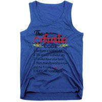 Gift For Aunt Funny Aunmeaningful Gift Auntie Tee The Auntie Code Gift Tank Top