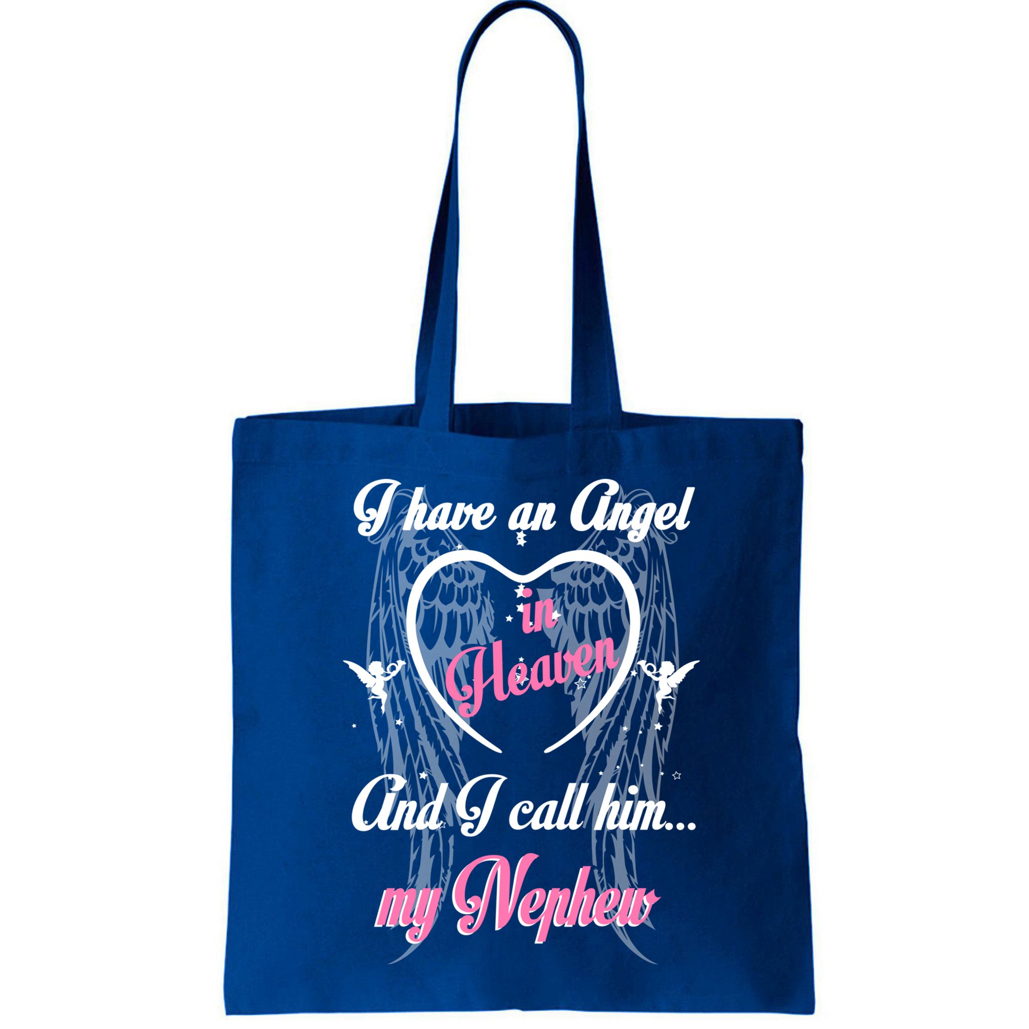 Gift For Aunt Uncle Loss Nephew Love Nephew Guardian Angel Gift Bag