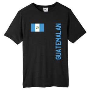 Guatemalan Flag And Guatemala Roots Gift Tall Fusion ChromaSoft Performance T-Shirt