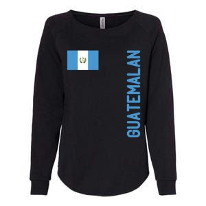 Guatemalan Flag And Guatemala Roots Gift Womens California Wash Sweatshirt