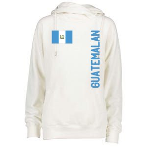 Guatemalan Flag And Guatemala Roots Gift Womens Funnel Neck Pullover Hood