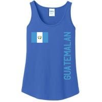 Guatemalan Flag And Guatemala Roots Gift Ladies Essential Tank