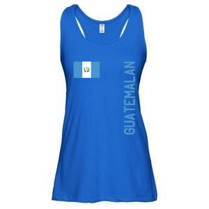 Guatemalan Flag And Guatemala Roots Gift Ladies Essential Flowy Tank