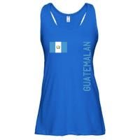 Guatemalan Flag And Guatemala Roots Gift Ladies Essential Flowy Tank