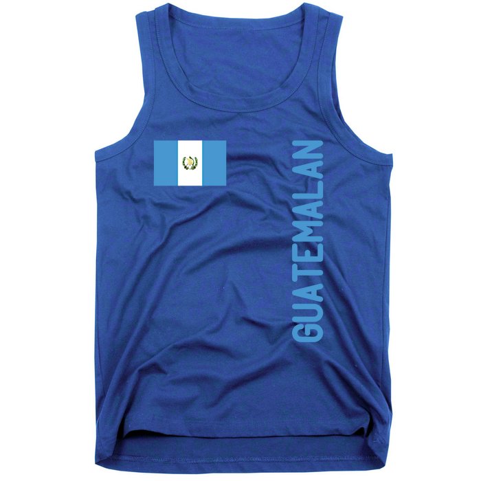 Guatemalan Flag And Guatemala Roots Gift Tank Top