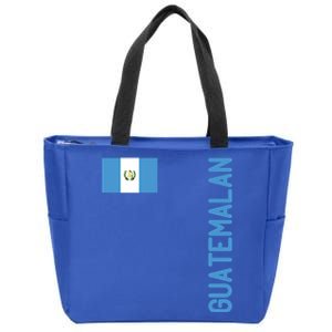 Guatemalan Flag And Guatemala Roots Gift Zip Tote Bag