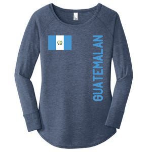 Guatemalan Flag And Guatemala Roots Gift Women's Perfect Tri Tunic Long Sleeve Shirt