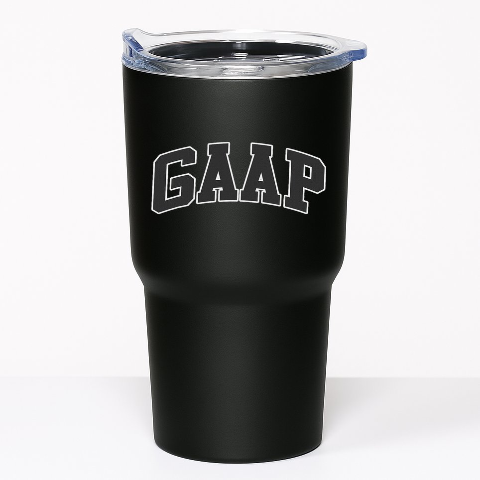 Gaap Funny Accountant For Cpa Gift Tumbler