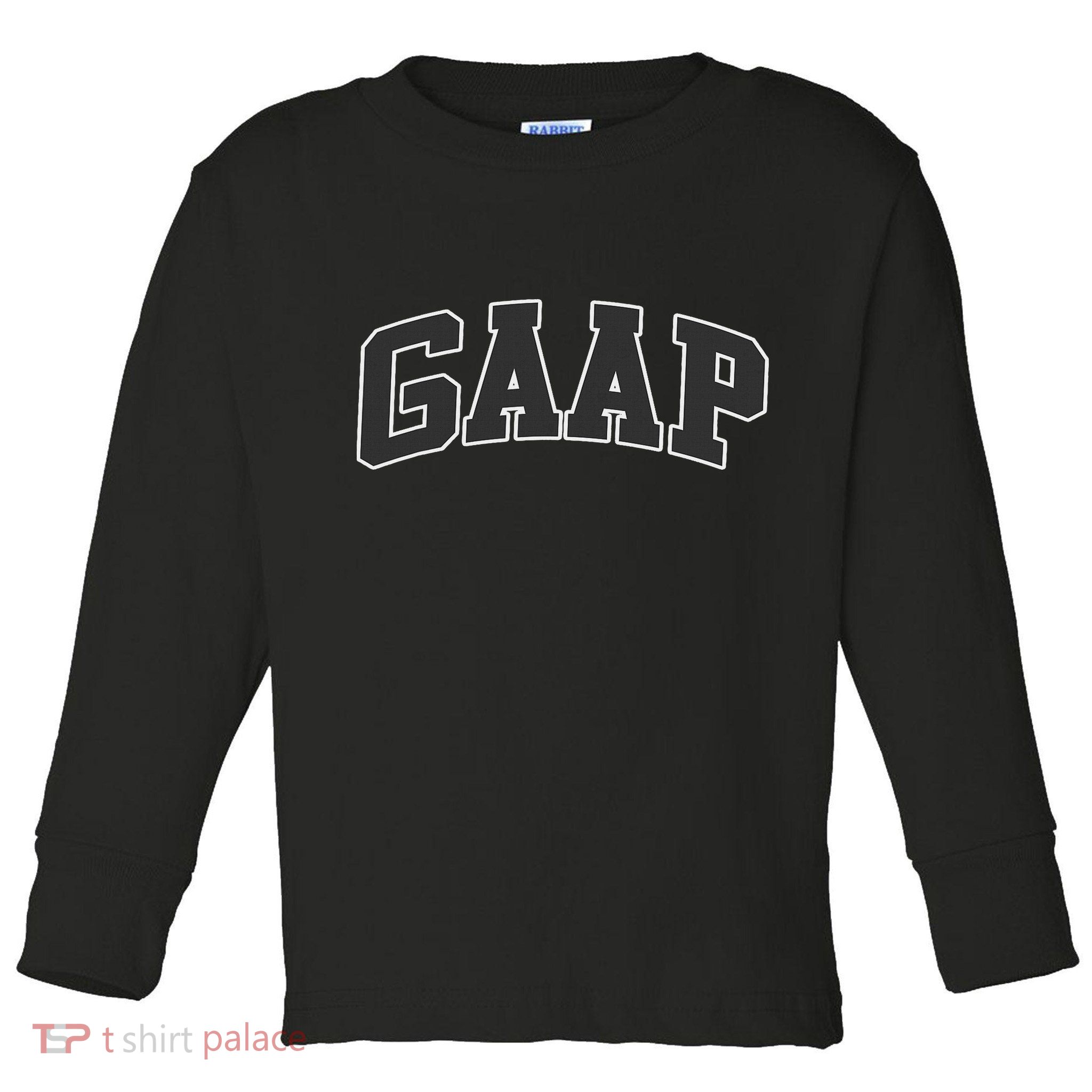 Gaap Funny Accountant For Cpa Gift Toddler Long Sleeve Shirt