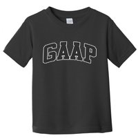 Gaap Funny Accountant For Cpa Gift Toddler T-Shirt