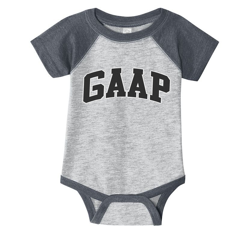 Gaap Funny Accountant For Cpa Gift Infant Baby Jersey Bodysuit