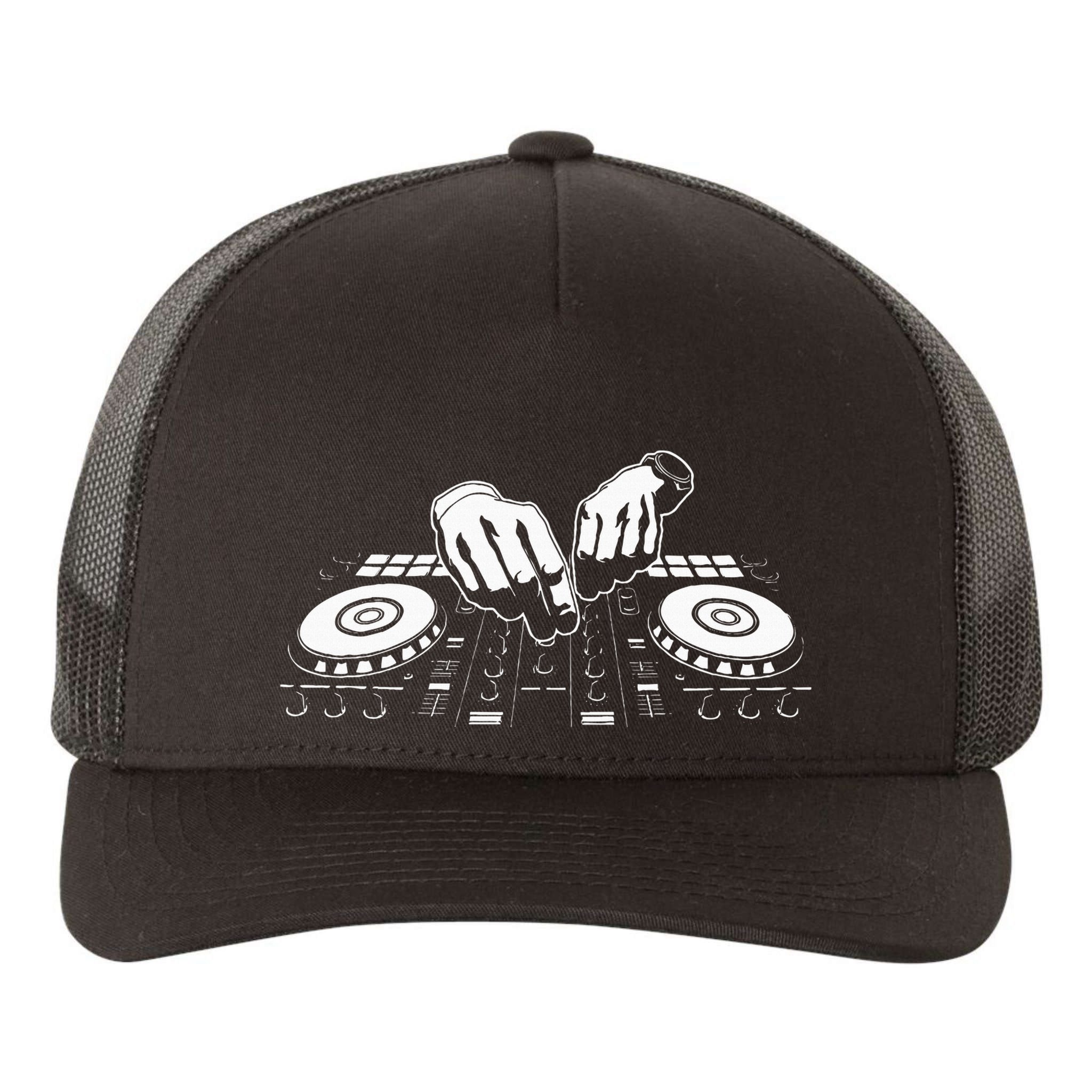 Gift For A Dj And Disc Jockey Yupoong Adult 5-Panel Trucker Hat