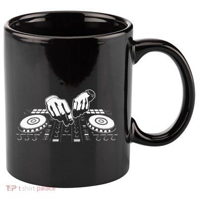 Gift For A Dj And Disc Jockey 11oz C Handle Ceramic Mug