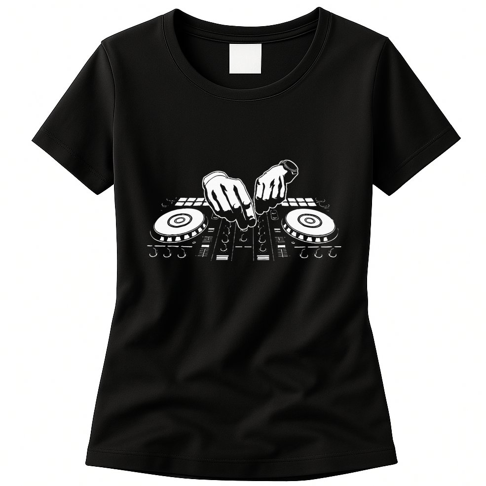 Gift For A Dj And Disc Jockey Womens T-Shirt