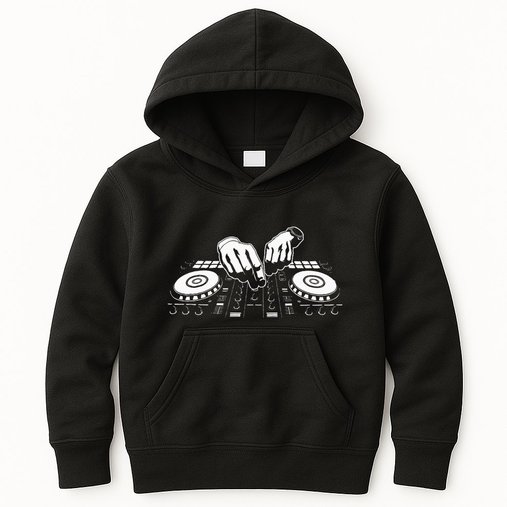 Gift For A Dj And Disc Jockey Kids Hoodie