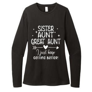 Gifts For Aunt From Grandkids Sister Aunt Great Aunt Womens CVC Long Sleeve Shirt