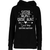 Gifts For Aunt From Grandkids Sister Aunt Great Aunt Womens Funnel Neck Pullover Hood