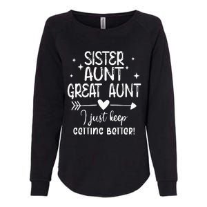 Gifts For Aunt From Grandkids Sister Aunt Great Aunt Womens California Wash Sweatshirt