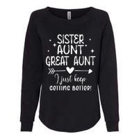 Gifts For Aunt From Grandkids Sister Aunt Great Aunt Womens California Wash Sweatshirt