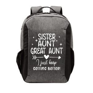 Gifts For Aunt From Grandkids Sister Aunt Great Aunt Vector Backpack