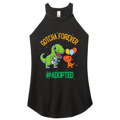 Gotcha Forever Adoption Day For Finally Adoption Day Women's Perfect Tri Rocker Tank