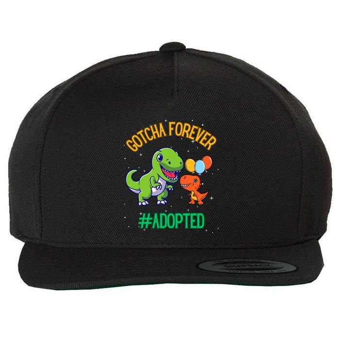 Gotcha Forever Adoption Day For Finally Adoption Day Wool Snapback Cap