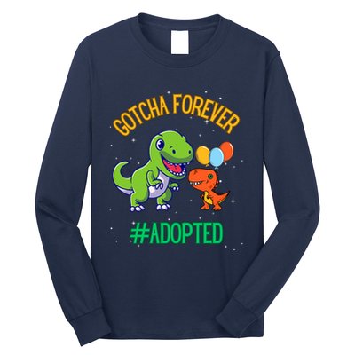 Gotcha Forever Adoption Day For Finally Adoption Day Long Sleeve Shirt